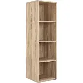 Casaria Boekenkast Skylar Eiken 106x30x30cm