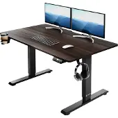 Casaria Zit sta bureau Bruin 110x60x73-118cm