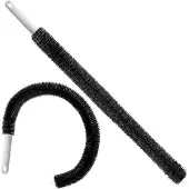 Monzana Radiatorborsel Staal/Nylon 78x4x4cm Flexibel
