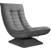 Casaria Relax Lounger Aberdeen Stof Grijs