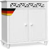 Casaria Ladekast Jersey Wit Hout 76x65x35cm