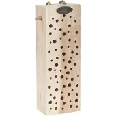 OEM Insectenhotel van hout en metaal, groen