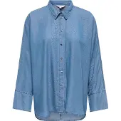 ONLY Blouse 'ONLGRACE-CHARIS' blauw denim