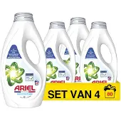 Ariel Vloeibaar Wasmiddel Sensitive - 4 x 20 Wasbeurten