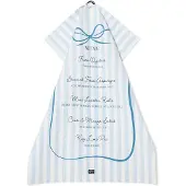 Lexington Theedoek 50x70 Cm Blauw / Wit - Keukenhanddoeken Katoen White - 12613009-5600-KT10