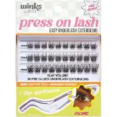 Ardell Winks Press On Lash Volume underlash extentions Wimpers 1 st Schwarz