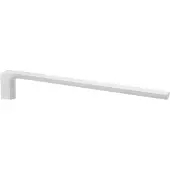 Sapho Gedy Pirenei - Handdoekhouder, lengte 41 cm, mat wit PI2202