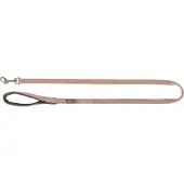 Trixie Hondenriem - Premium Blush 120x1 cm - Neopreen Handvat, Oogje voor Penning