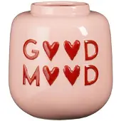 Mica Decorations vaas Good Mood (26x27 cm)