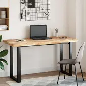 Prolenta Maison Exclusive - Bureaublad, onbehandeld, 120x60x4 cm, massief acaciahout