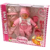 Ottosimon Puppe van 40 cm, interactief speelgoed, spreekt 50 Nederlandse zinnen