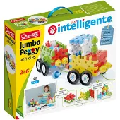 Quercetti Bouwpakket Voertuig Jumbo Peggy Junior 62-delig