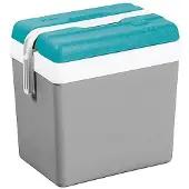 Eda Plastiques Promotion koelbox - 24 liter - kunststof - grijs - 41 x 27 x 40