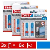 TESA verstelbare spijkers behang & pleister canvas spieraam verwijderbaar – 3x 1kg spijker
