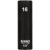 DeWalt DT7550 Krachtdop 1/2" lang | 16mm