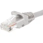 NETRACK BZPAT56, 5 meter, Cat6, U/UTP (UTP), RJ-45, RJ-45, grijs