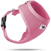 Curli Basic harnas Air-Mesh Roze M (Hond)
