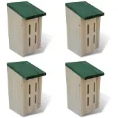 vidaXL Vlinderkast 14 x 15 x 22 cm (set van 4)
