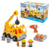 Learning Resources kraan speelgoed - Design & Drill Bolt Buddies bouwset. - 3+