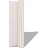 vidaXL Tuinhek, wit, 150 x 500 cm, PVC