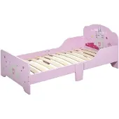 HOMCOM Kinderbed - MDF - 143x73x60cm - Roze