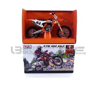 Maisto Jeffrey Herlings KTM SXF450 Mini Crossmotor 1/6 Schaalmodel