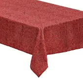 Feeric Tafelkleed 140x240cm - Kerst - Kersttafellaken - Rood