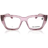 Karl Lagerfeld Bril - - KL6153 - Roze - Kunststof - Vierkant
