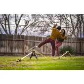 Gibbon Slacklines - Slackyard - Slackline One Size, zwart/geel