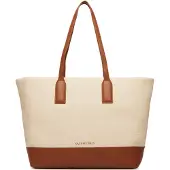 Valentino Shopper bruin / natuurwit