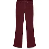 Vero Moda Broek 'VMFLASH' wijnrood
