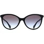 Ralph Lauren RA5339U 50018G glanzend zwart gradiënt grijs zonnebril
