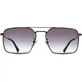 Police SPLL07 Origins Lite 15 0568 glanzend gunmetal grijs gradiënt zonnebril