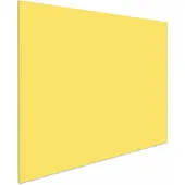 Ivol Whiteboard zonder rand - 100x200 cm - Soft Yellow