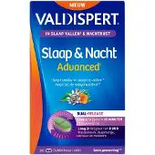 Valdispert Slaap & Nacht Advanced - Citroenmelisse helpt om sneller in slaap te vallen* - 30 dubbellaagse tabletten