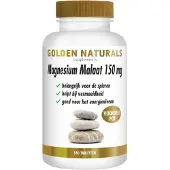 Golden naturals Magnesium malaat vegan