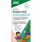 Salus Floradix-Kindervital – Voor groei en ontwikkeling van botten bij kinderen – Vloeibare multivitamine met calcium en vitamine D – 500 ml