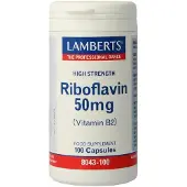 Lamberts Riboflavine 50mg Capsules