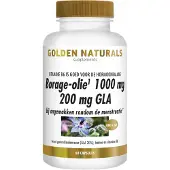 Golden naturals Borage-Olie 1000mg Capsules