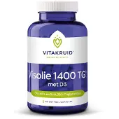 Vitakruid Visolie 1400 TG Triglyceriden D3 Softgel Capsules