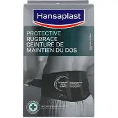 Hansaplast Protective Sport Rugbrace - Onderrug Brace - Rugsteun - Verstelbaar - Zwart - 1 Stuk