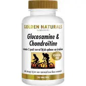 Golden naturals Glucosamine & chondroitine (240 tabletten)