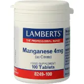 Lamberts Mangaan (manganese) 4 mg 100 tabletten