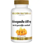 Golden naturals Ashwagandha KSM-66 (60 capsules)