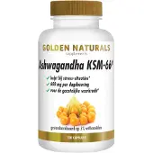 Golden naturals Ashwagandha KSM-66 Capsules