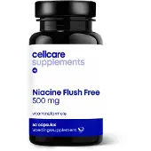 Cellcare Vitamine B3 niacine flush free 500 mg 60 vcaps