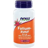Now Foliumzuur 800 mcg 250 tabletten