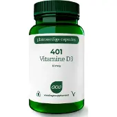 Aov 401 Vitamine D3 10 mcg 60 vegacapsules