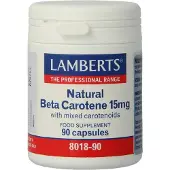 Lamberts Vitamine A 15mg beta caroteen (90 capsules)