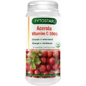 Fytostar Acerola C 1000 – Voor weerstand – Vegan - Vitamine C - 60 kauwtabletten